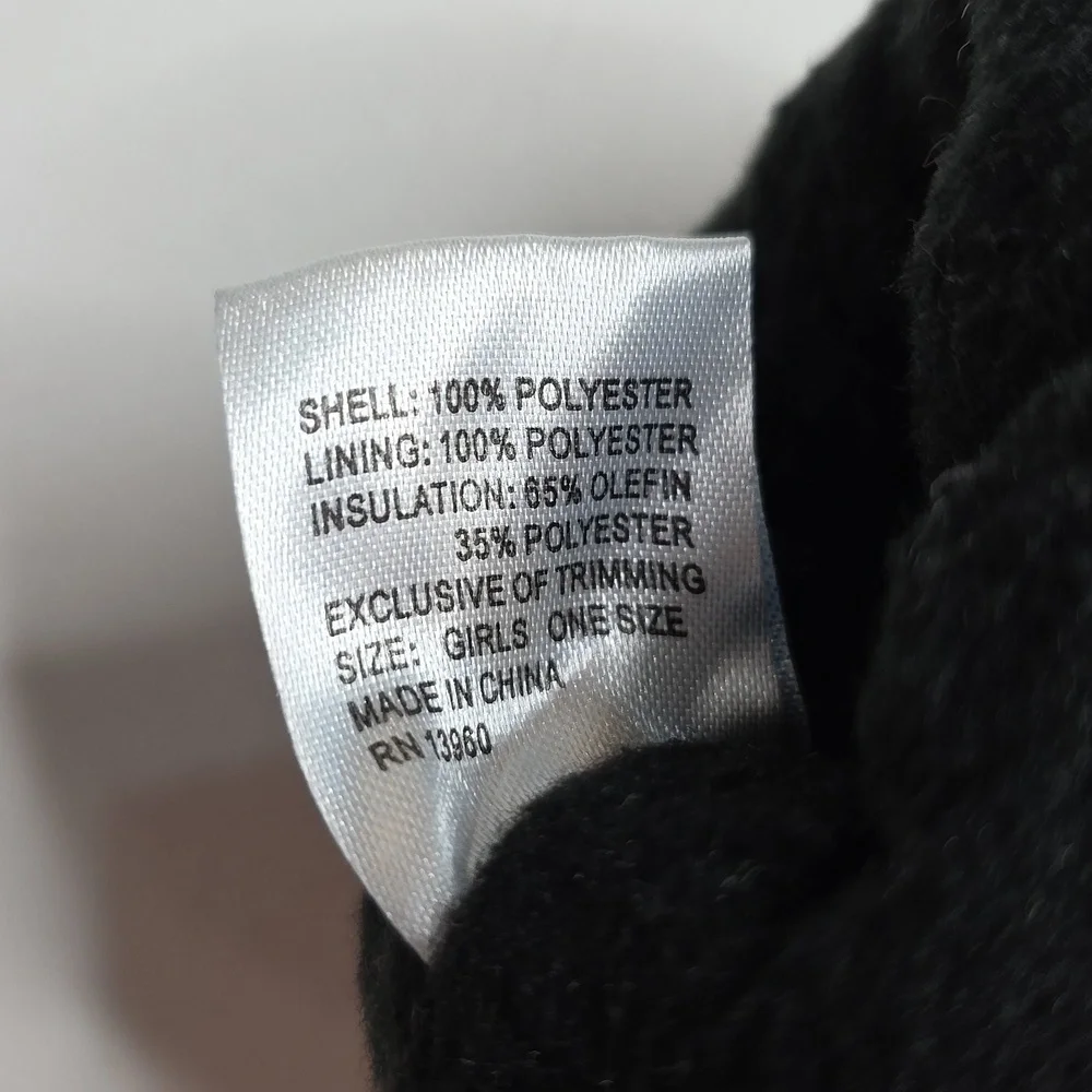 Pink Thinsulate 3M children's ski mittens.